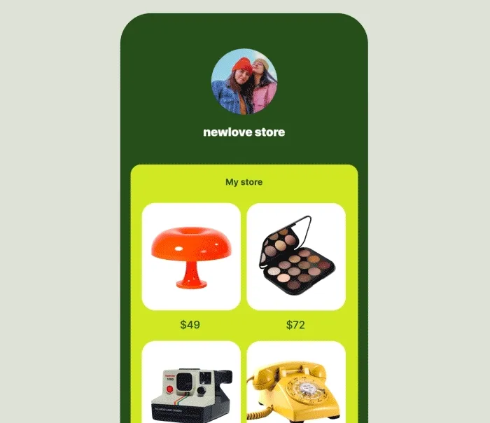 Try new visual store link