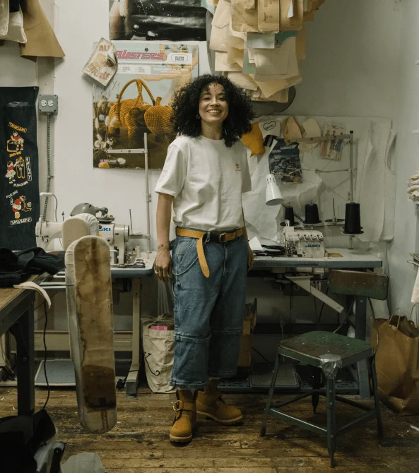 Timberland® x BEAMS Denim Carpenter Zip-Off Pant