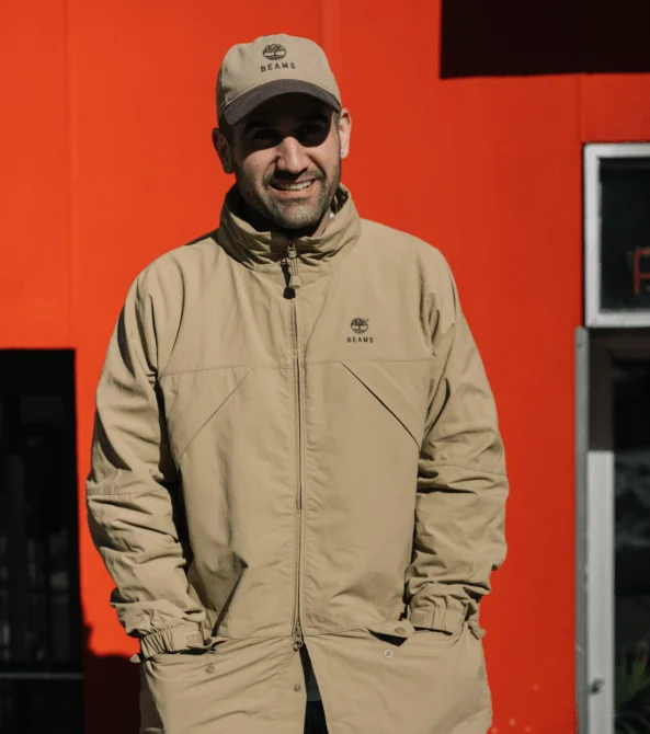 Timberland® x BEAMS Nylon Zip Up Convertible Jacket