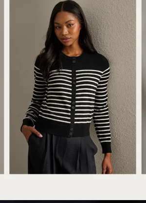 Pure Black Stripe