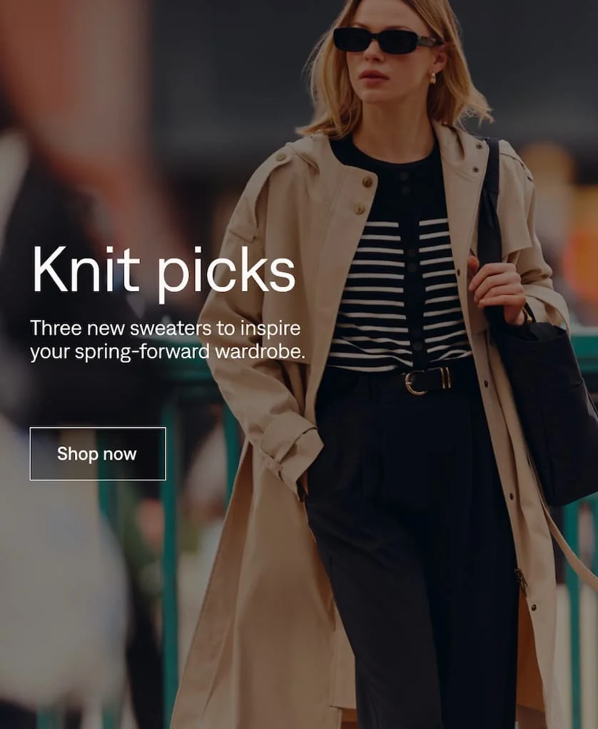 Knit picks: Shop now