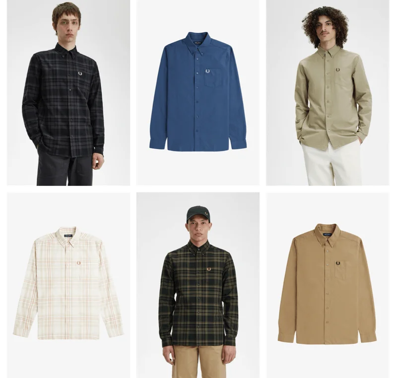 Long sleeve shirts