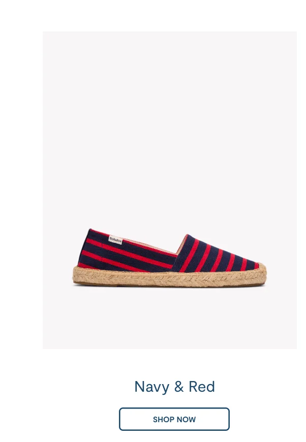 The Original Espadrille Navy / Red