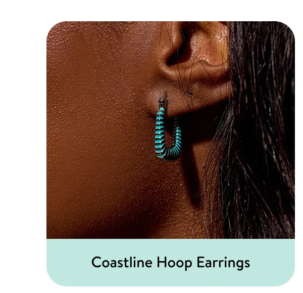 Coastline Hoop Earrings