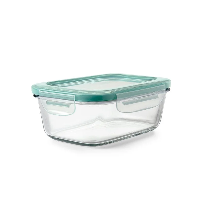 Image of OXO Good Grips 3.5 Cup Smart Seal Glass Rectangle Container