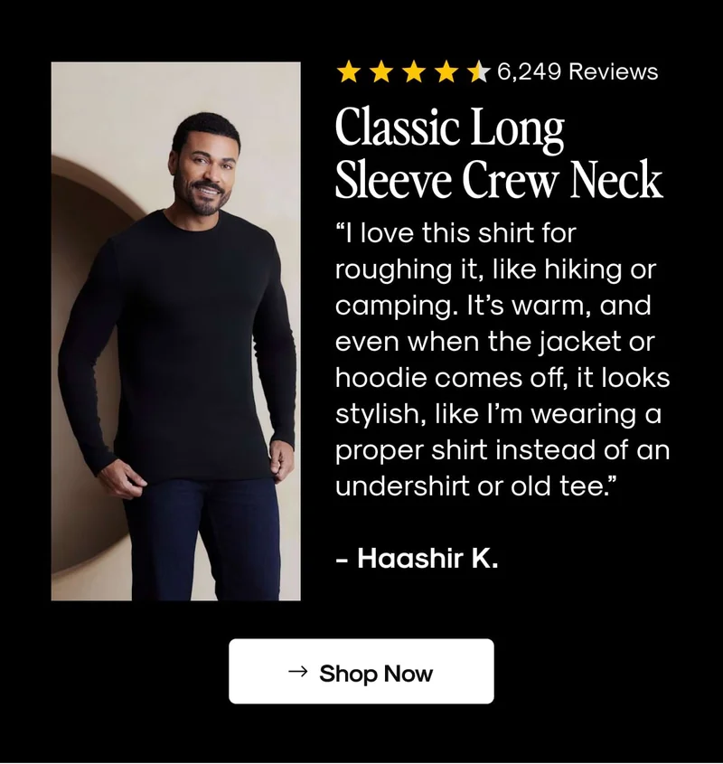 Classic Long Sleeve Crew Neck