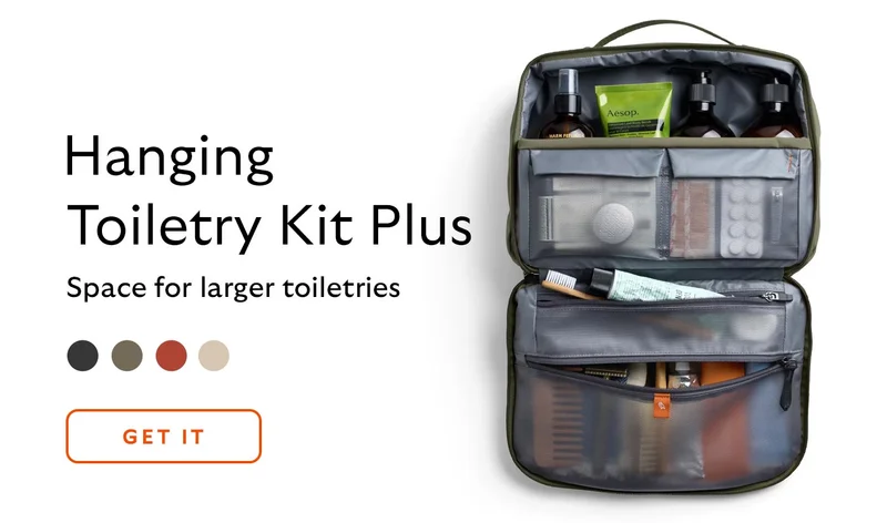 Hanging Toiletry Kit Plus