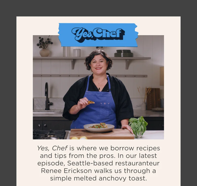 YES, CHEF