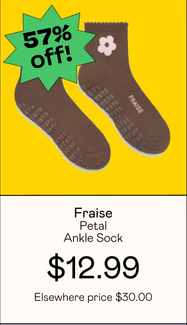Petal Ankle Sock