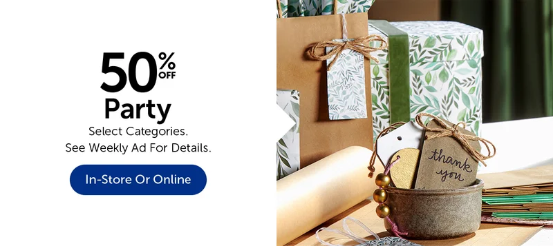 50% Off Party