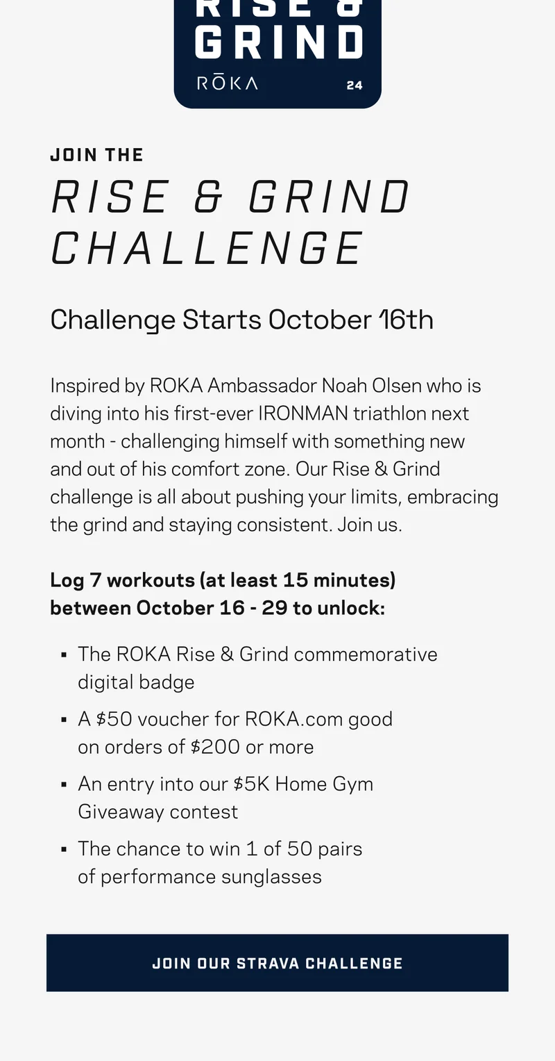 Join Our Strava Challenge