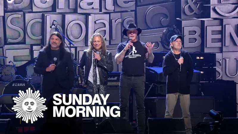 Watch Metallica on CBS Sunday Morning