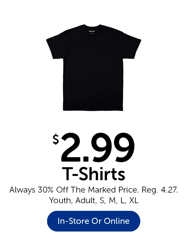 $2.99 T-shirts