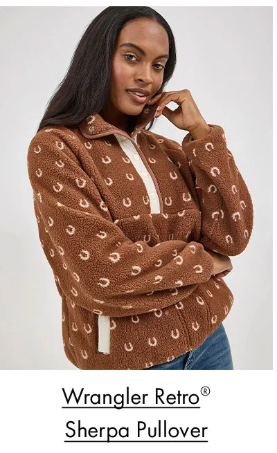 Wrangler Retro® Sherpa Pullover