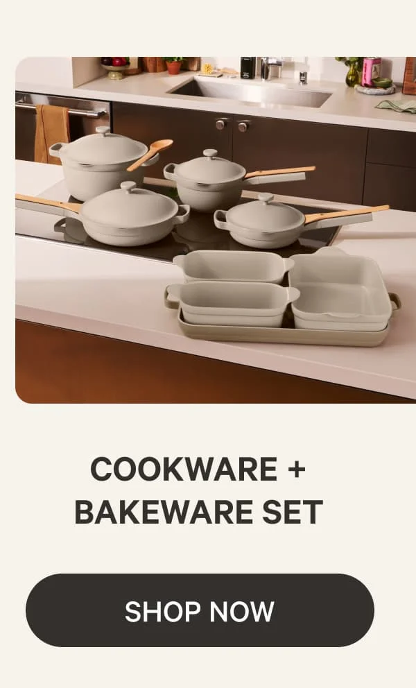 Cookware + Bakeware Set&nbsp;| Shop Now