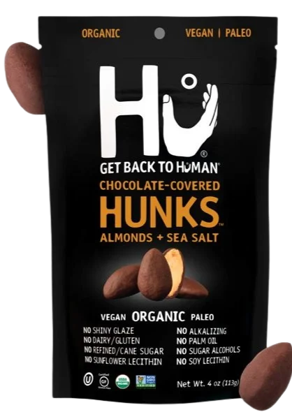 Image of LOW INVENTORY<br>Hu Sea Salt Hunks & Chocolate Covered Almonds