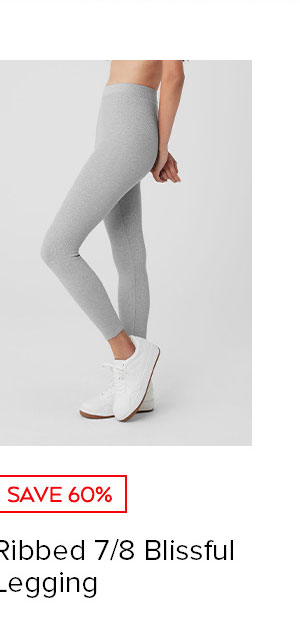 RIBBED 7/8 BLISSFUL LEGGING