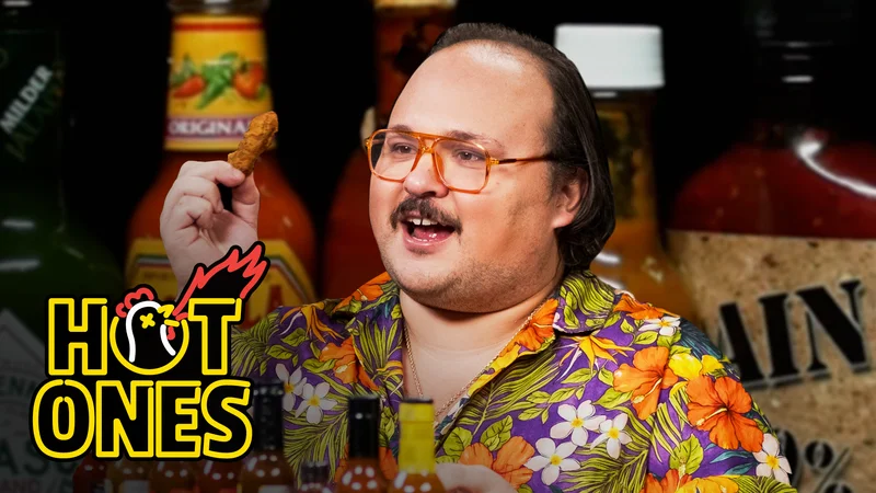 Stavros Halkias on Hot Ones.