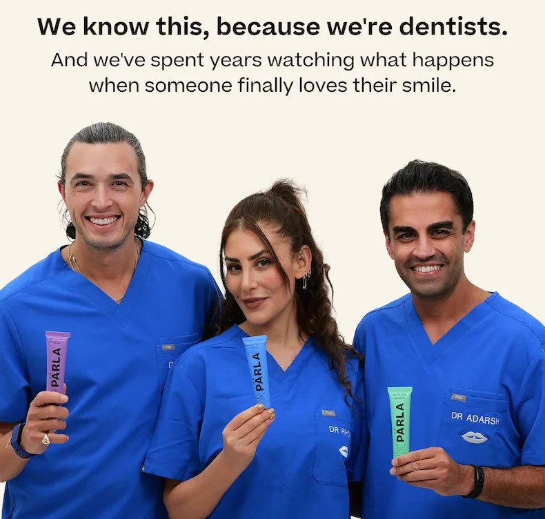 We know this, because we're dentists.  And we've spent years watching what happens when someone finally loves their smile.