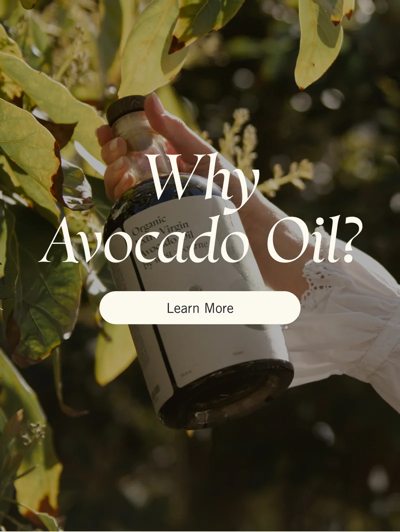 Why Avocado Oil? Learn More.