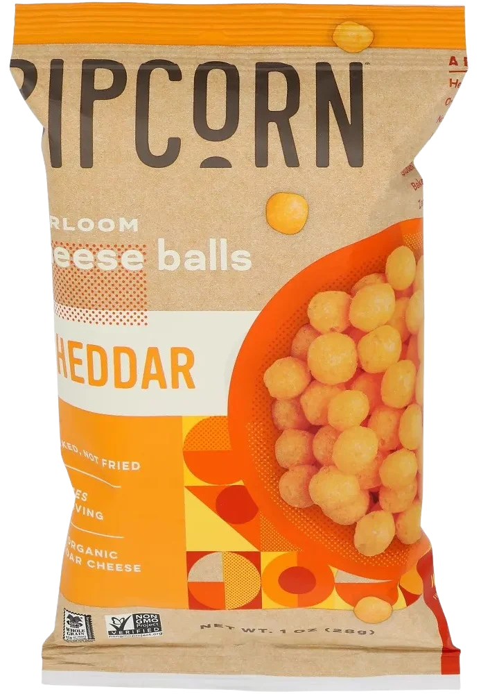 Image of Pipcorn Cheddar Cheese Balls