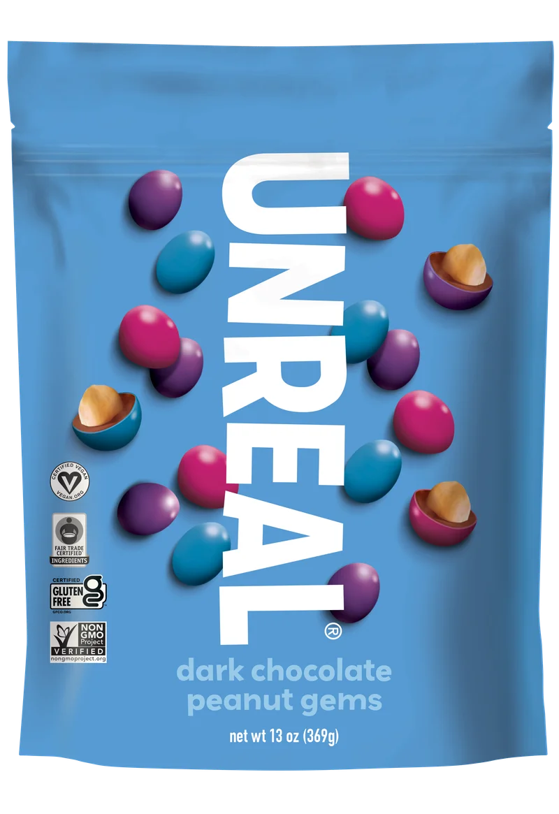 Image of Unreal Dark Chocolate Peanut Gems