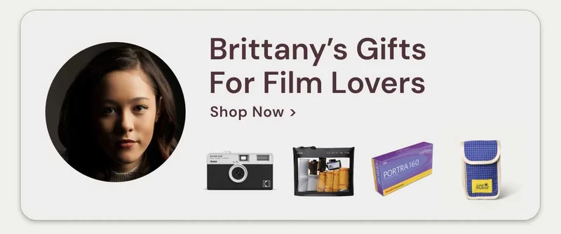 Brittany's Gifts For Film Lovers Shop Now >