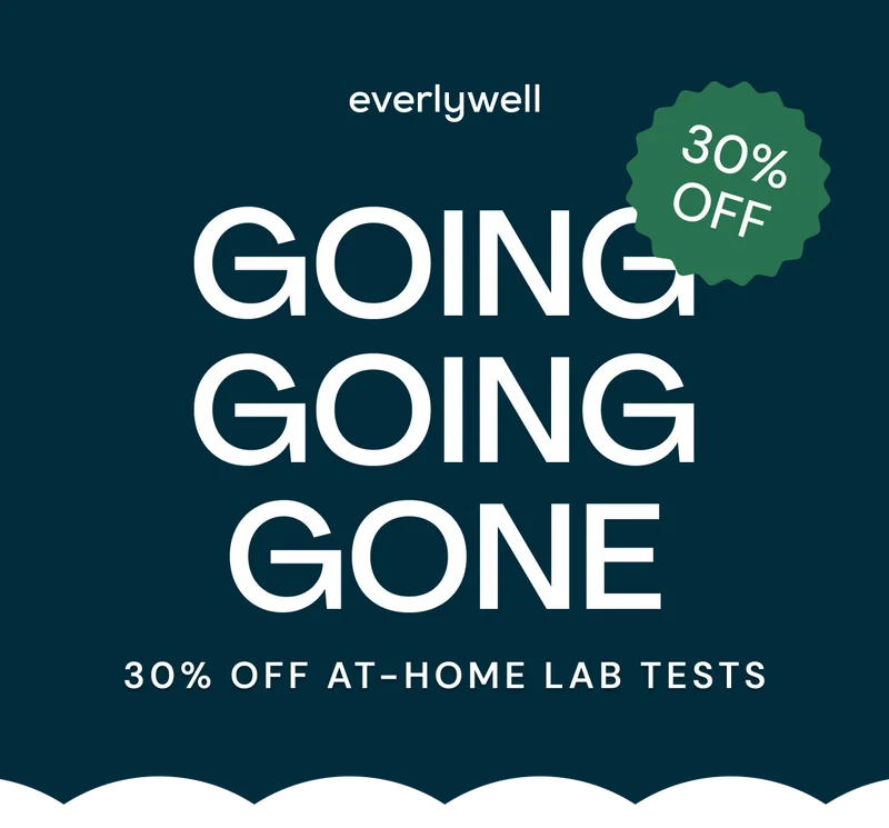 30% off best-selling at-home lab tests