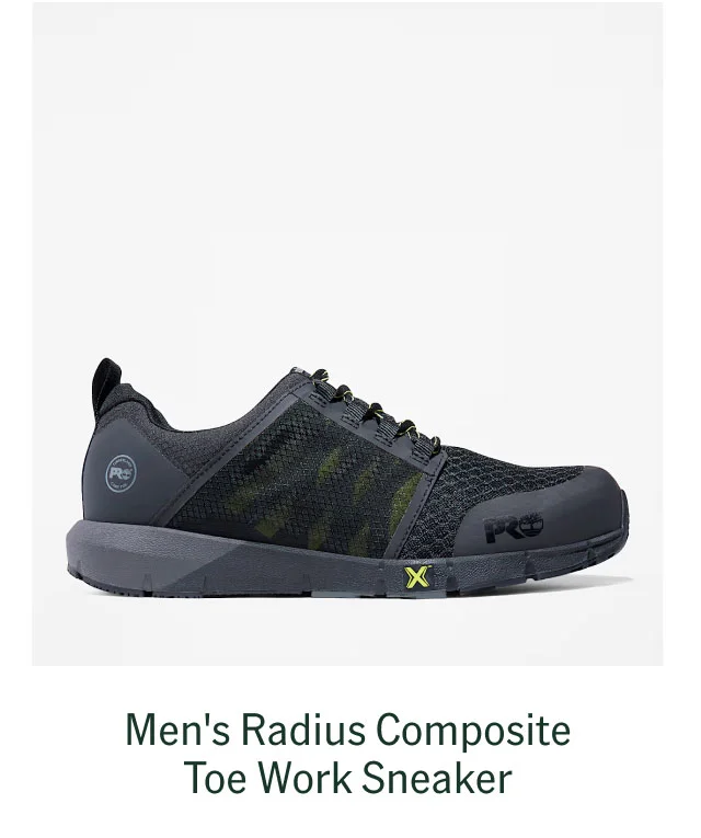 Men's Radius Composite Toe Work Sneaker