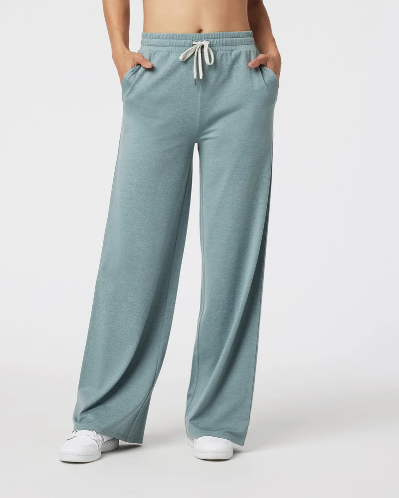 Image of Halo Essential Wideleg | Vintage Pistachio Heather
