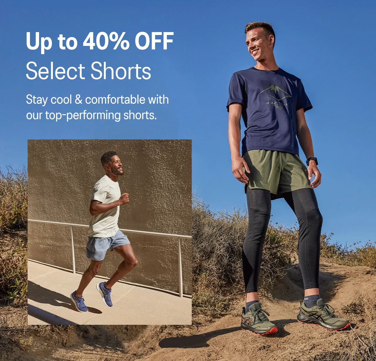 Up to 40% OFF Select Shorts