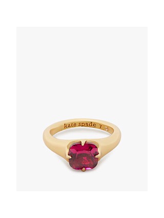 Pop Of Joy Solitaire Ring