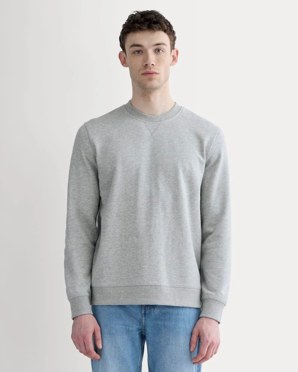 Image of The Off-Duty Terry Crew | Heathered Grey