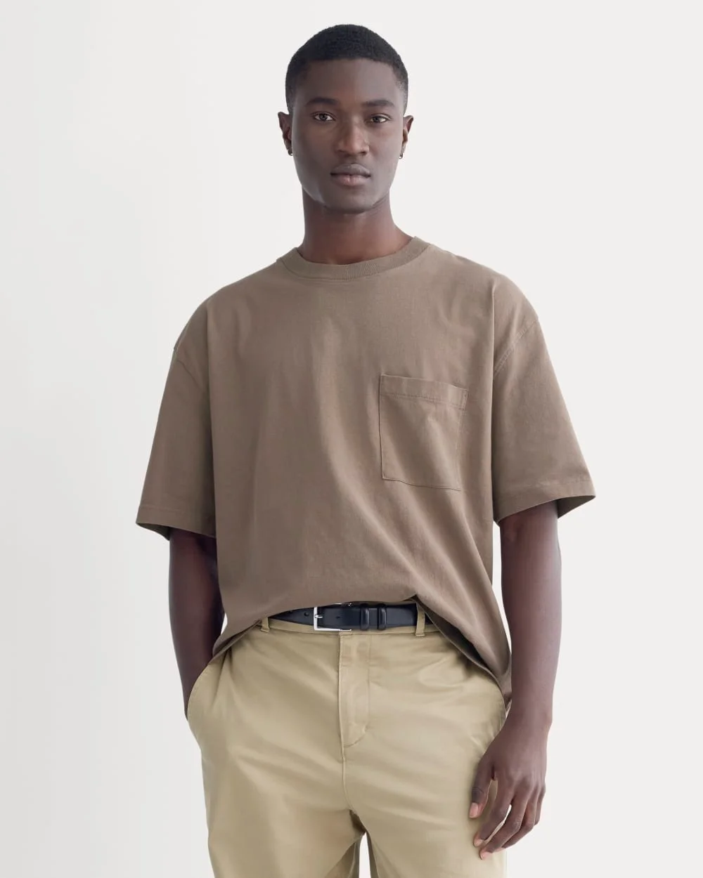 Image of Oversized Classic Tee | Deep Taupe