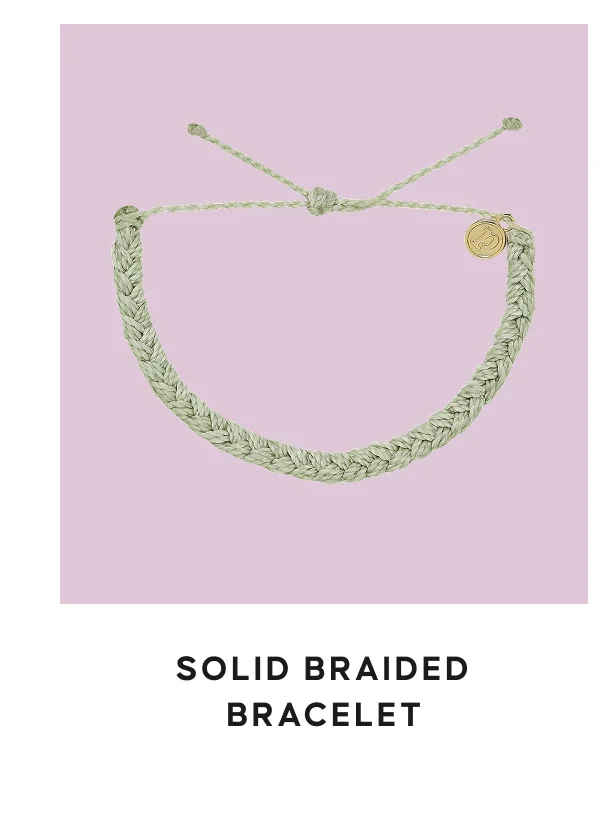 Solid Braided Bracelet
