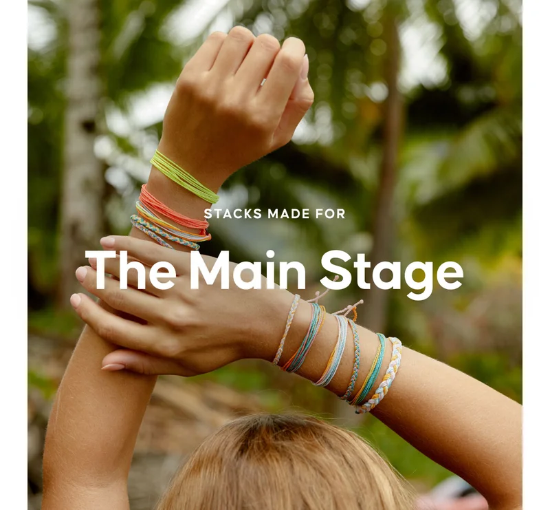 Stacks Made for the Main Stage. From desert neutrals to neon pops, these stacks are made to match every outfit, every vibe, every moment. BUILD YOUR STACK