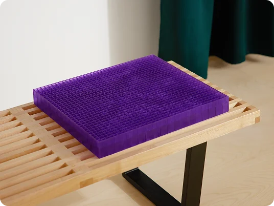 Pressure-relieving seat cushions