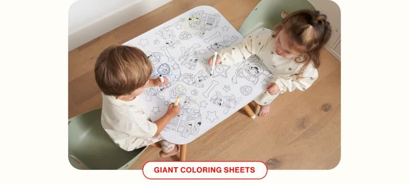 GIANT COLORING SHEETS