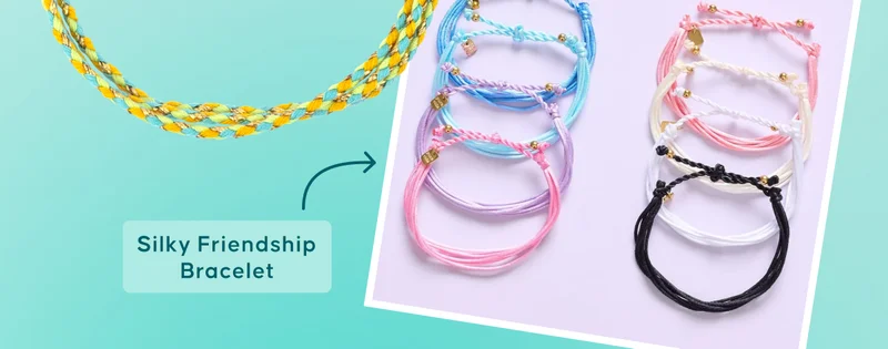 Silky Friendship Bracelet