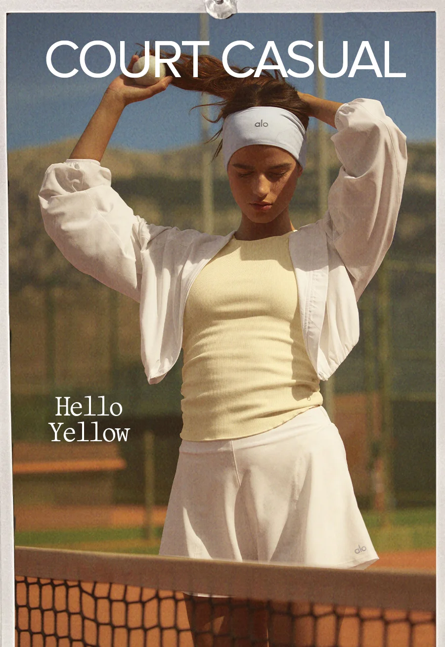 Court Casual - Hello Yellow