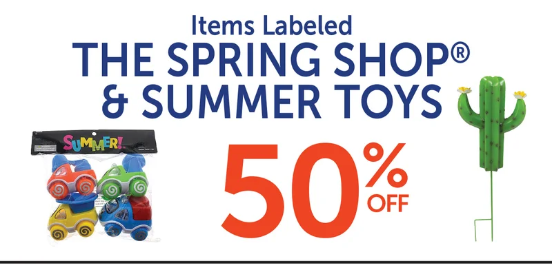 Spring Shop & Summer Toys