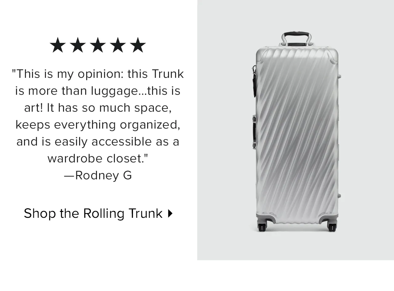 Shop 19 Degree Aluminum - Rolling Trunk