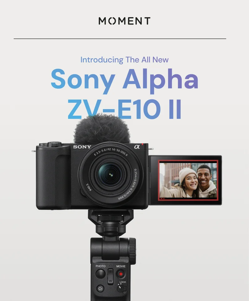 Introducing The All New Sony Alpha ZV-E10 II