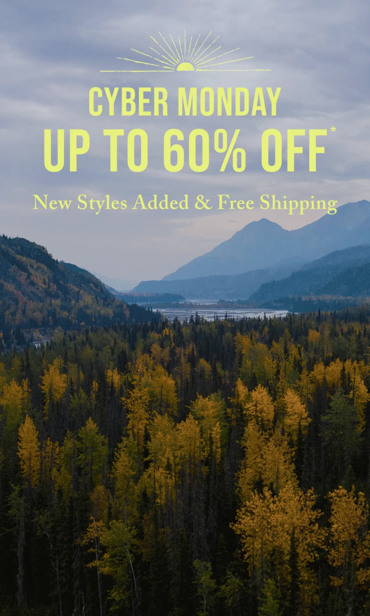 Cyber Monday Up to 50% Off*