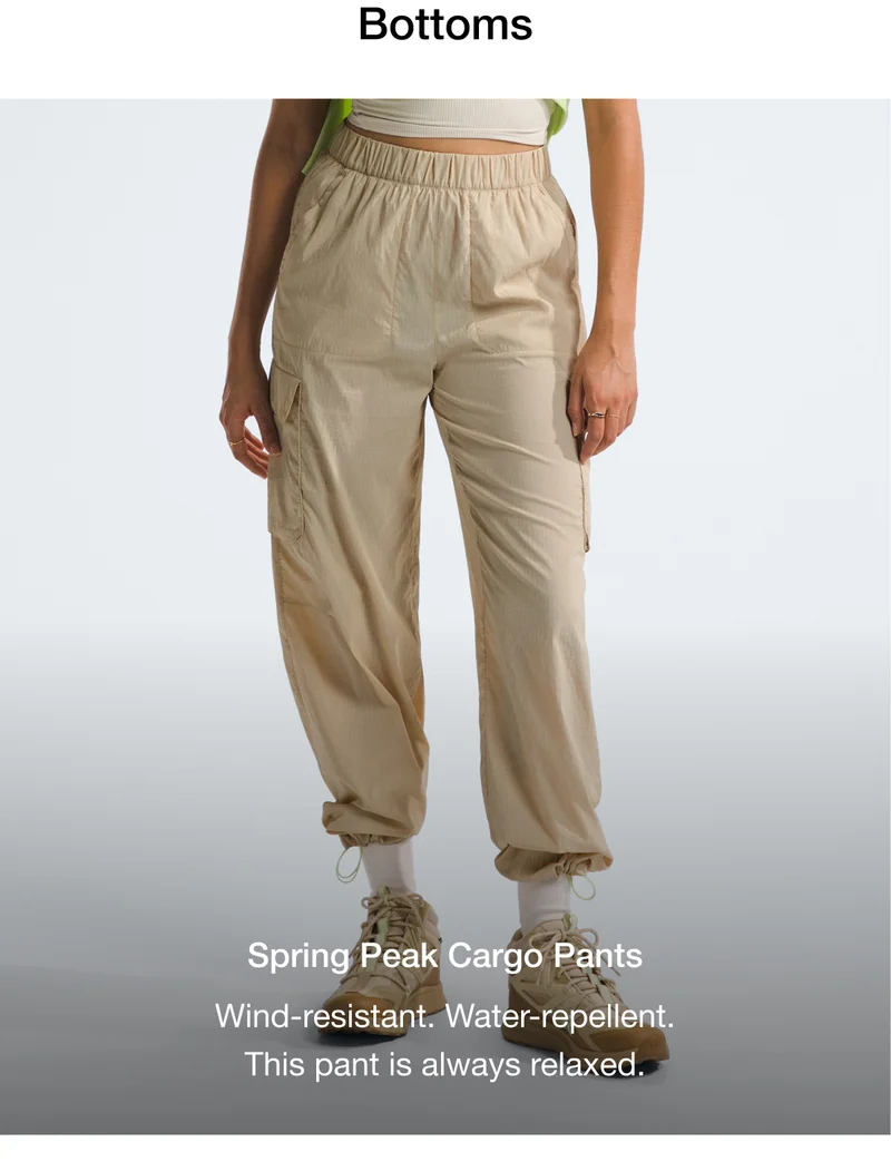 Women’s Spring Peak Cargo Pants