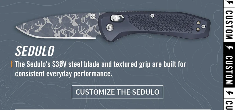 Custom Gerber Gear Sedulo pocket knife