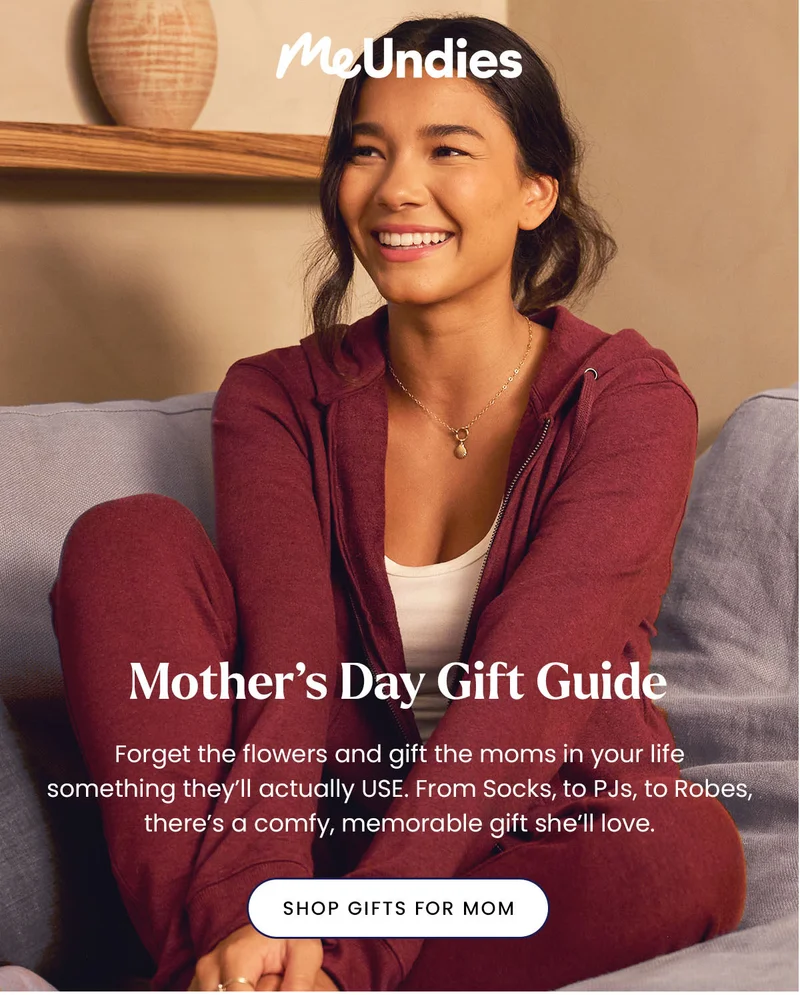 Mother's Day Gift Guide - Forget the flowers and gift the moms inyour life something they'll actually USE. From Socks, to PJs, to Robes, there's a comfy, memorable gift she'll love. Shop GIFTS FOR MOM.