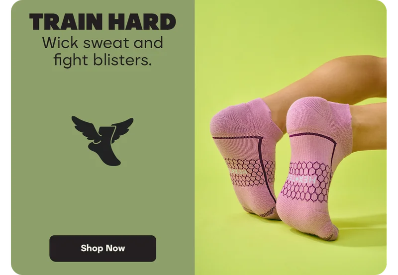 TRAIN HARD | Wick sweat and fight blisters. | Shop Now