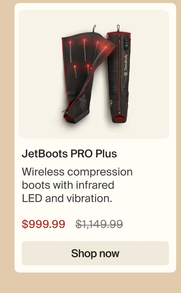 JetBoots PRO Plus | Wireless compression  boots with infrared  LED and vibration. | $999.99 | Shop now