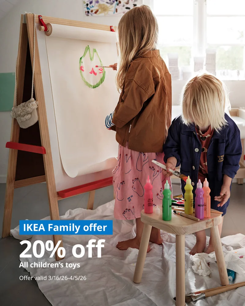 IKEA MALA easel
